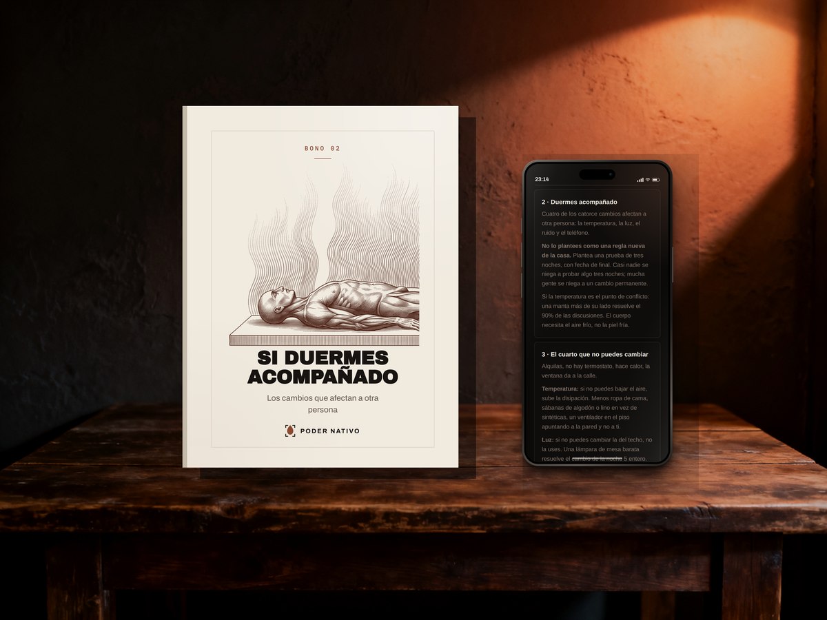 Portada del bono 2, Si duermes acompañado
